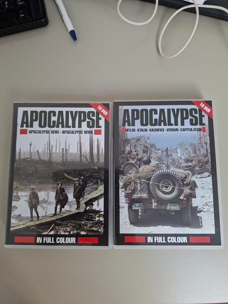 Apocalypse WWI en WWII en andere docu's totaal 20 dvd's, Cd's en Dvd's, Dvd's | Documentaire en Educatief, Alle leeftijden, Ophalen of Verzenden