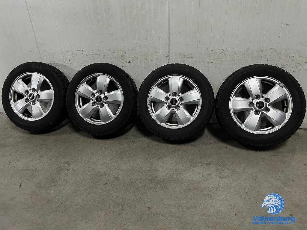 6.5mm! Originele Mini Cooper One F55 F56 F57 Style 492 15 in, Auto-onderdelen, Banden en Velgen, Gebruikt, 15 inch, -, 175 mm