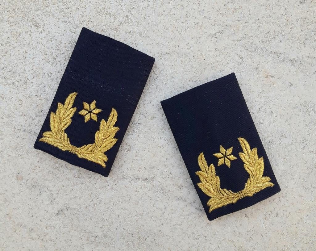 Set passanten brigade-generaal Geneeskundige dienst, Verzenden, Landmacht, Nederland, Embleem of Badge