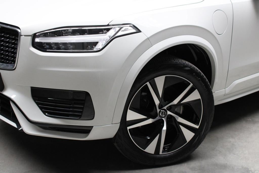 Volvo XC90 2.0 T8 Recharge AWD R-Design l Camera l Navi l 7P, Gebruikt, 4 cilinders, 7 stoelen, Wit