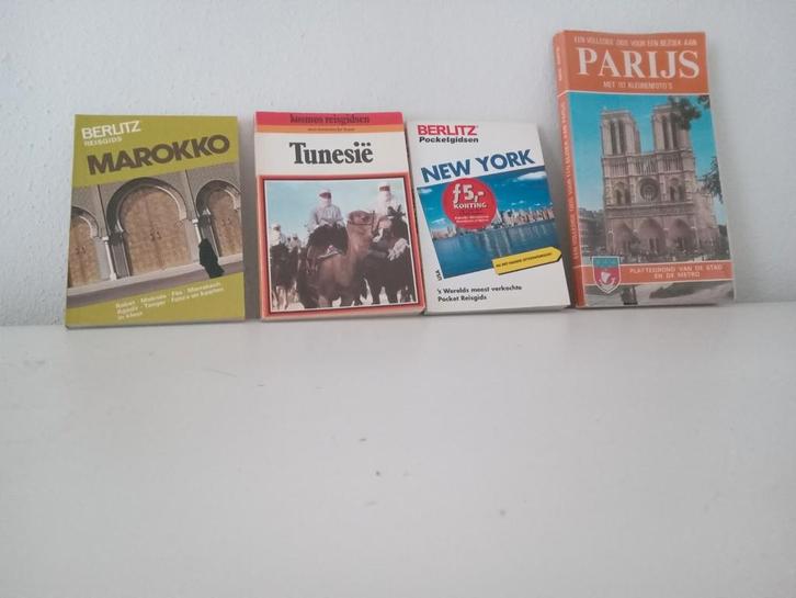Reisboekjes: New York, Parijs, Tunesië, Marokko, Boeken, Reisgidsen, Gelezen, Reisgids of -boek, Noord-Amerika, Ophalen of Verzenden