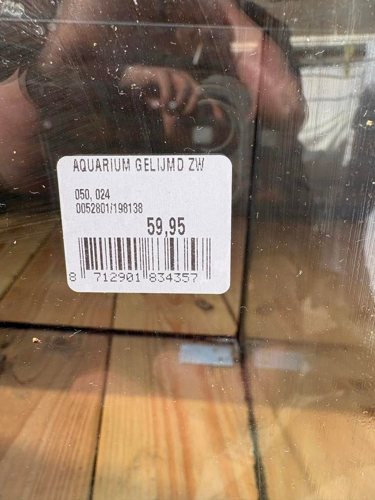 Aquarium hamster/kavia/ wandelende tak/vis, Ophalen, Leeg aquarium