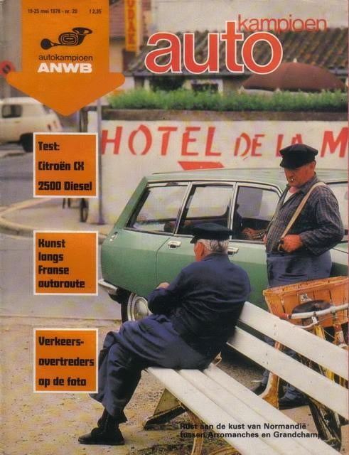 Autokampioen 20 1978: Citroen CX Pallas - Audi 100 5S 80 GLX, Ophalen of Verzenden, Gelezen, Algemeen