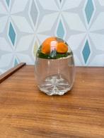 Jampotje met fruit in de deksel, Antiek en Kunst, Ophalen of Verzenden