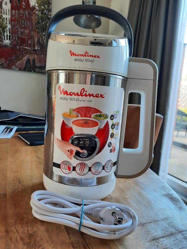 Moulinex soepmaker, Witgoed en Apparatuur, Blenders, Zo goed als nieuw, Blender, Ophalen