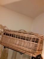 Oude brocante rieten duivenmand, Ophalen of Verzenden