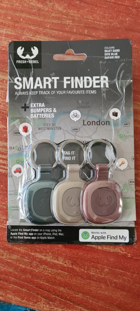 Fresh 'n Rebel Smart Finder Tag 3 pack, Ophalen of Verzenden, Nieuw, Overige typen, Apple iPhone