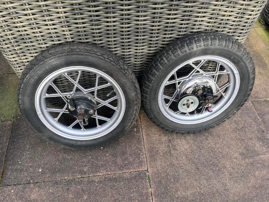 🟥 Grijs Voorwiel Achterwiel Bromklok Gilera Citta 🟥, Ophalen of Verzenden, Gebruikt, Overige typen, Gilera