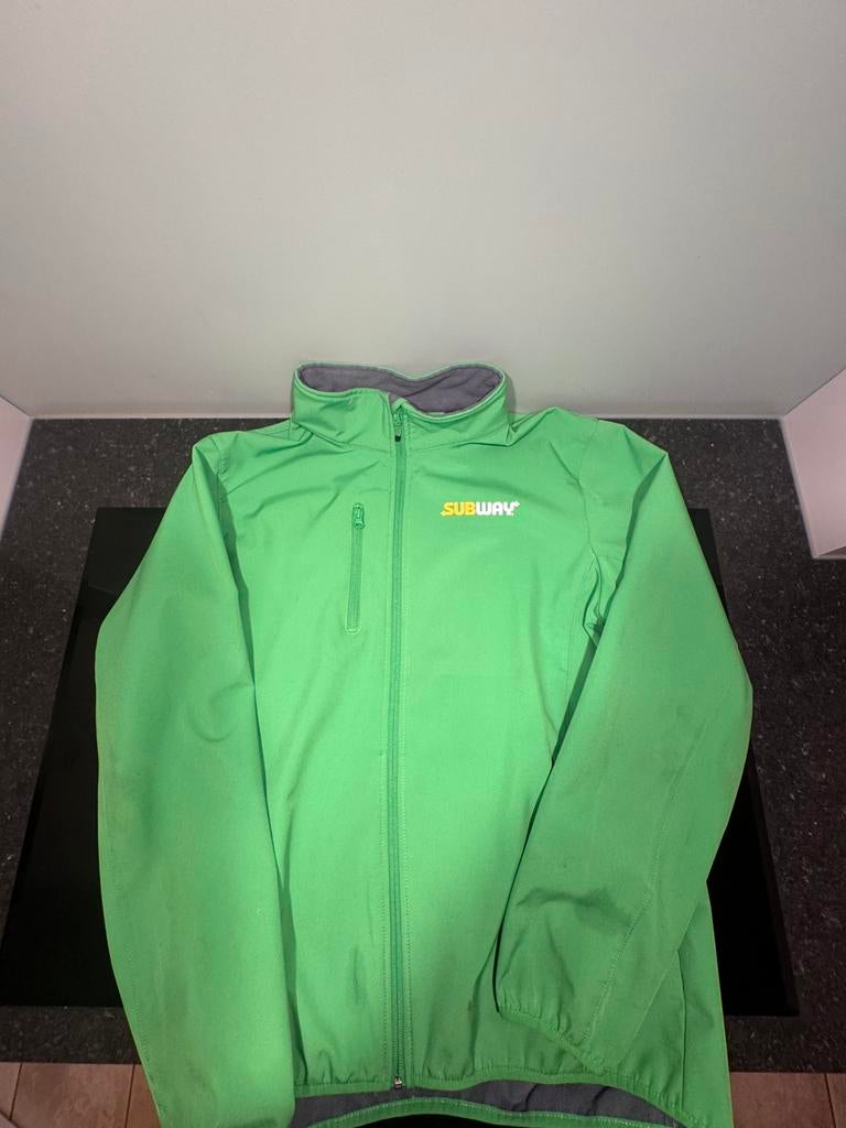Subway jas, Kleding | Dames, Jassen | Winter, Ophalen of Verzenden, Zo goed als nieuw, Maat 46/48 (XL) of groter, Groen