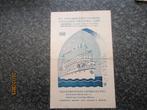 FOLDER- STOOMBOOTMAATSCHAPPIJ HOLLAND- VELUWE- LIJN-1950, Boeken, Ophalen of Verzenden, Gelezen, Folder