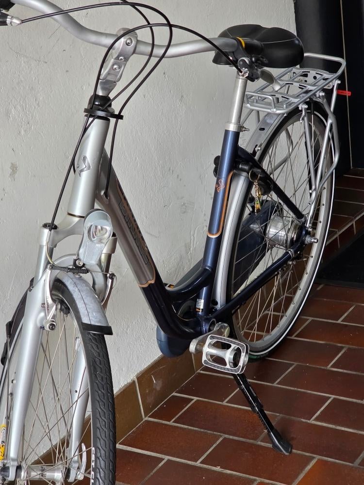Fiets, Fietsen en Brommers, Fietsen | Dames | Damesfietsen, Minder dan 47 cm, Ophalen, Zo goed als nieuw, Overige merken
