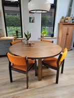 Ikea Mörbylånga ronde eettafel 145cm, Ophalen, Gebruikt, Vier personen, 100 tot 150 cm