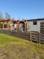 Luxe chalet 2022 bij recreatiegebied, 365 dagen recreatie, Kachel, Particulier, Tot en met 6, 8 meter en meer