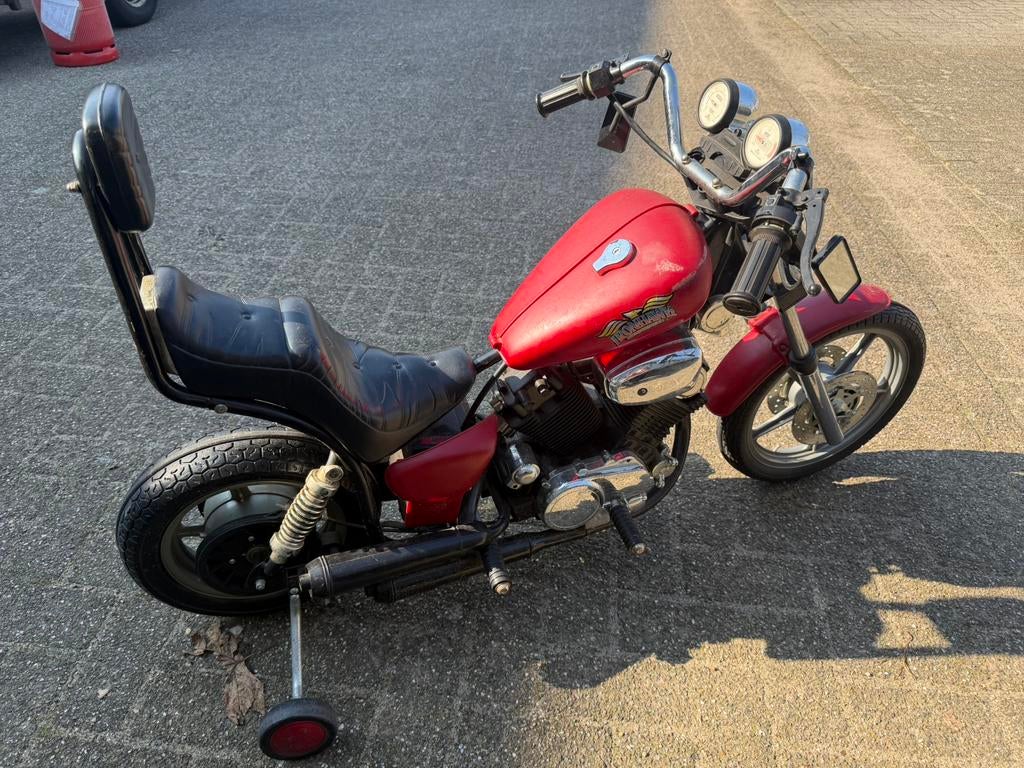 Kinder retro motor elektrisch, Ophalen of Verzenden