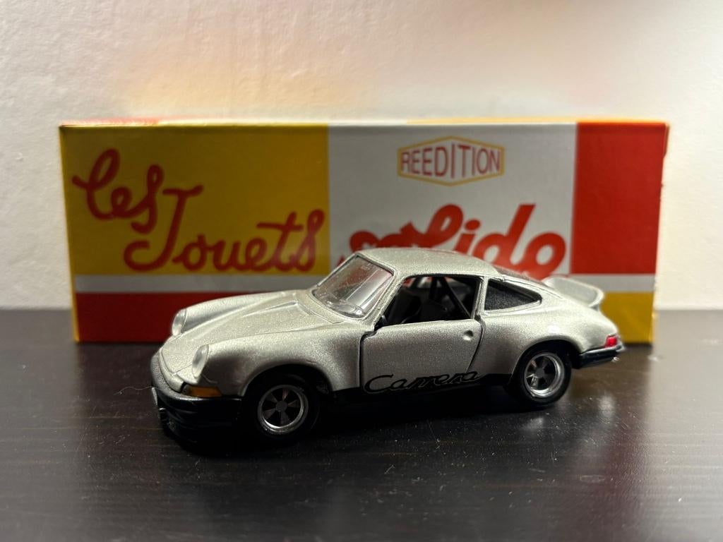 Porsche Carrera RS, uit nalatenschap., Hobby en Vrije tijd, Modelauto's | 1:43, Ophalen of Verzenden, Nieuw, Auto, Solido