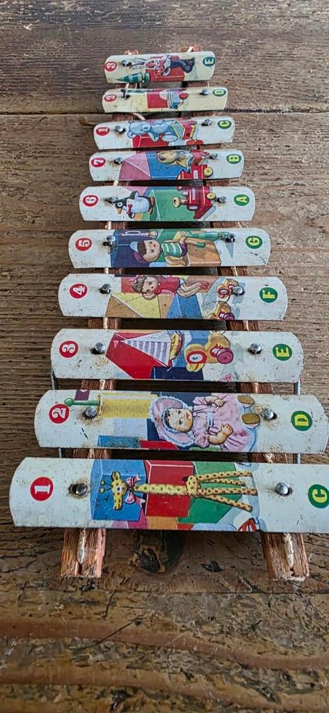 vintage Hanna-Barbera xylofoon - made in Japan, Kinderen en Baby's, Speelgoed | Overig, Ophalen of Verzenden, Gebruikt, Jongen of Meisje