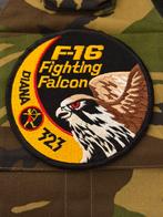 F-16 Fighting Falcon 323 Sqn Diana, Ophalen of Verzenden, Nieuw, Patch, Badge of Embleem
