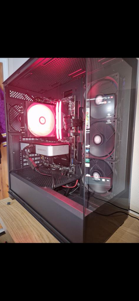 Gaming-PC RTX 3060 Ti | Ryzen 5 7600X | 32GB Corsair RGB, Ophalen of Verzenden, Zo goed als nieuw, Gaming, SSD