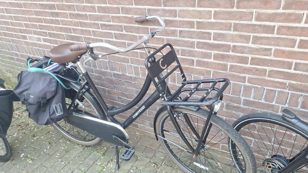 Cortego damesfiets met voordrager en fietstassen, Ophalen of Verzenden