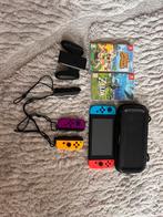 Nintendo Switch met games en accessoires, Met games, Met 2 controllers, Ophalen of Verzenden, Zo goed als nieuw