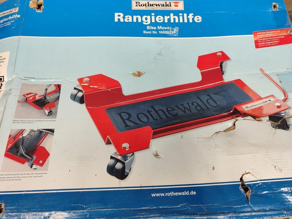 Rothewald Bike Mover Rangierhilfe, Ophalen of Verzenden