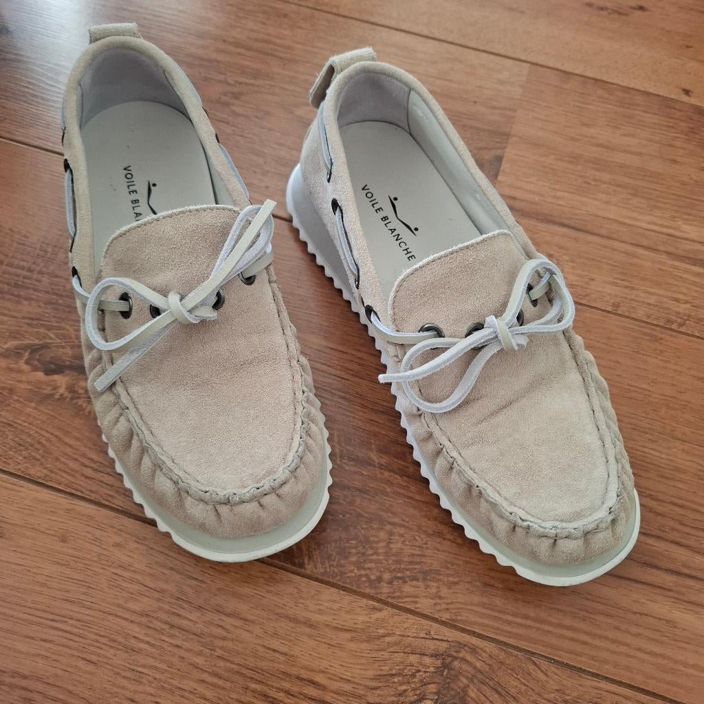 Voile blanche bootschoen/mocassin, Voile Blanche, Beige, Overige typen, Ophalen of Verzenden