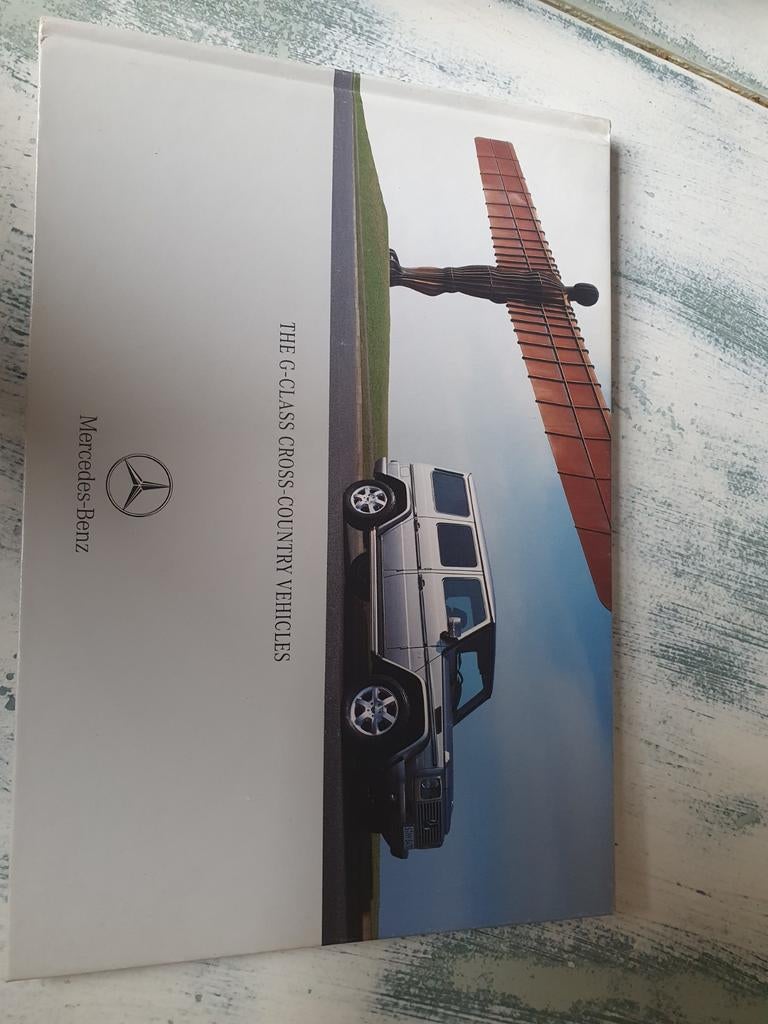 Engelse folder Mercedes G-klasse, Ophalen of Verzenden, Zo goed als nieuw, Mercedes