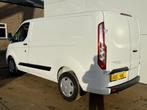 Ford Transit Custom 340 1.0 PHEV 120PK Plug-in Automaat L1H1, Auto's, Bestelauto's, Stof, Gebruikt, Zwart, Plug-in hybride