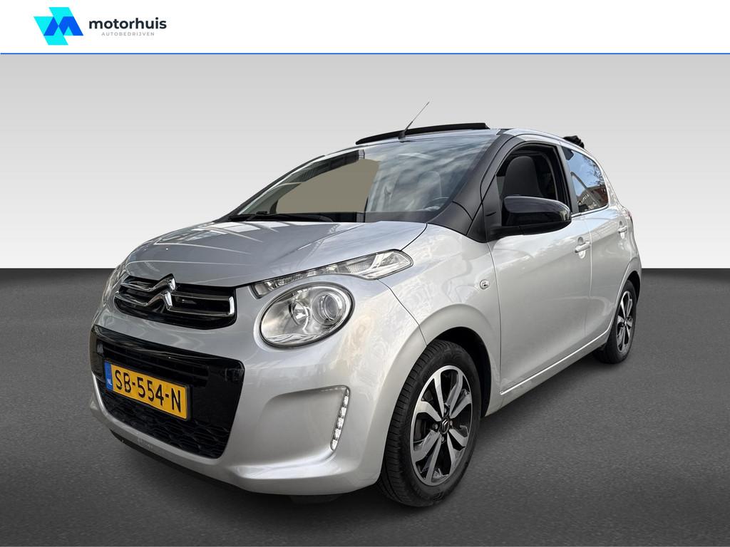 Citroën C1 1.0 e-VTi 68PK 5D Airscape Shine, Auto's, Gebruikt, Euro 6, 4 stoelen, C1