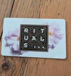 Rituals giftcard/cadeaubon met 15%korting, Tickets en Kaartjes, Kortingen en Cadeaubonnen, Eén persoon, Cadeaubon, Warenhuis- of Winkelbon