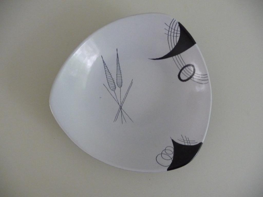 schaal FLORA GOUDA decor CAPRI 1002, Antiek en Kunst, Ophalen of Verzenden