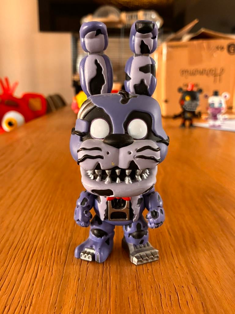 FNaF Nightmare Bonnie Funko Pop, Verzamelen, Poppetjes en Figuurtjes, Ophalen of Verzenden, Zo goed als nieuw