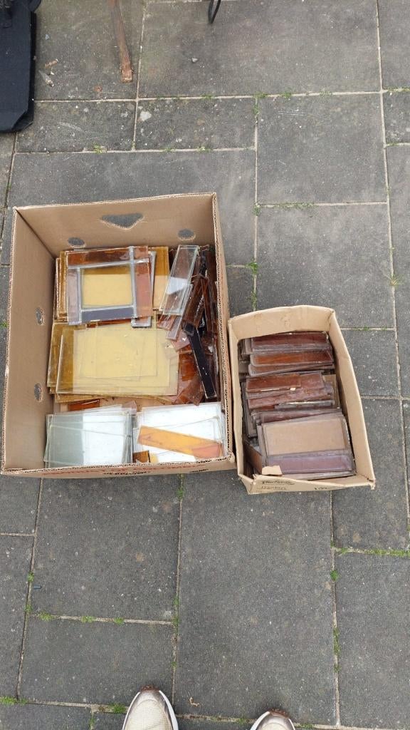 Glas in Lood, Ophalen, Gebruikt, Minder dan 80 cm, Minder dan 80 cm