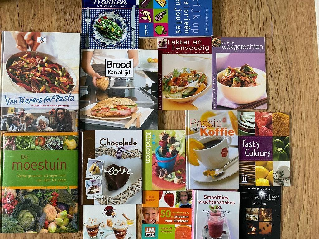 Diverse boekjes eten, Ophalen, Zo goed als nieuw, Gezondheid en Conditie