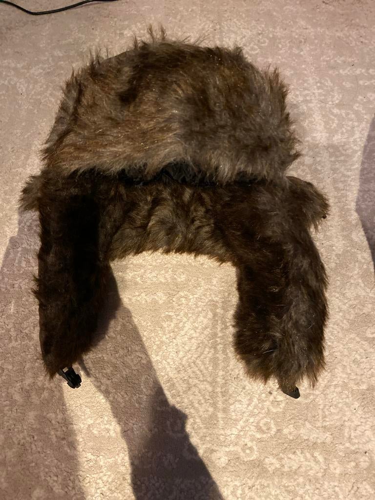 Bruine Ushanka - Warme Wintermuts met Bont, Kleding | Dames, Hoeden en Petten, Ophalen, Nieuw, One size fits all, Hoed