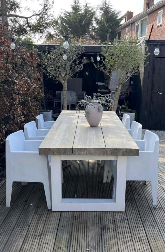 🌞 4 X DRIADE TOY PHILLIP STARCK TUINSTOELEN DESIGN STOEL, Ophalen, Gebruikt, Kunststof, Stapelbaar