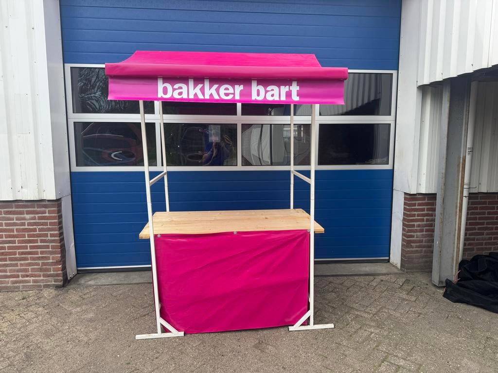 Marktkraam compleet demontabel roze, Diversen, Rommelmarktspullen, Ophalen of Verzenden