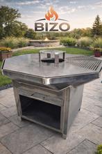 Nieuwe Plancha BBQ 120x120 – Cortenstaal | 8mm bakplaat, Ophalen, Nieuw, Bizo, Met accessoires