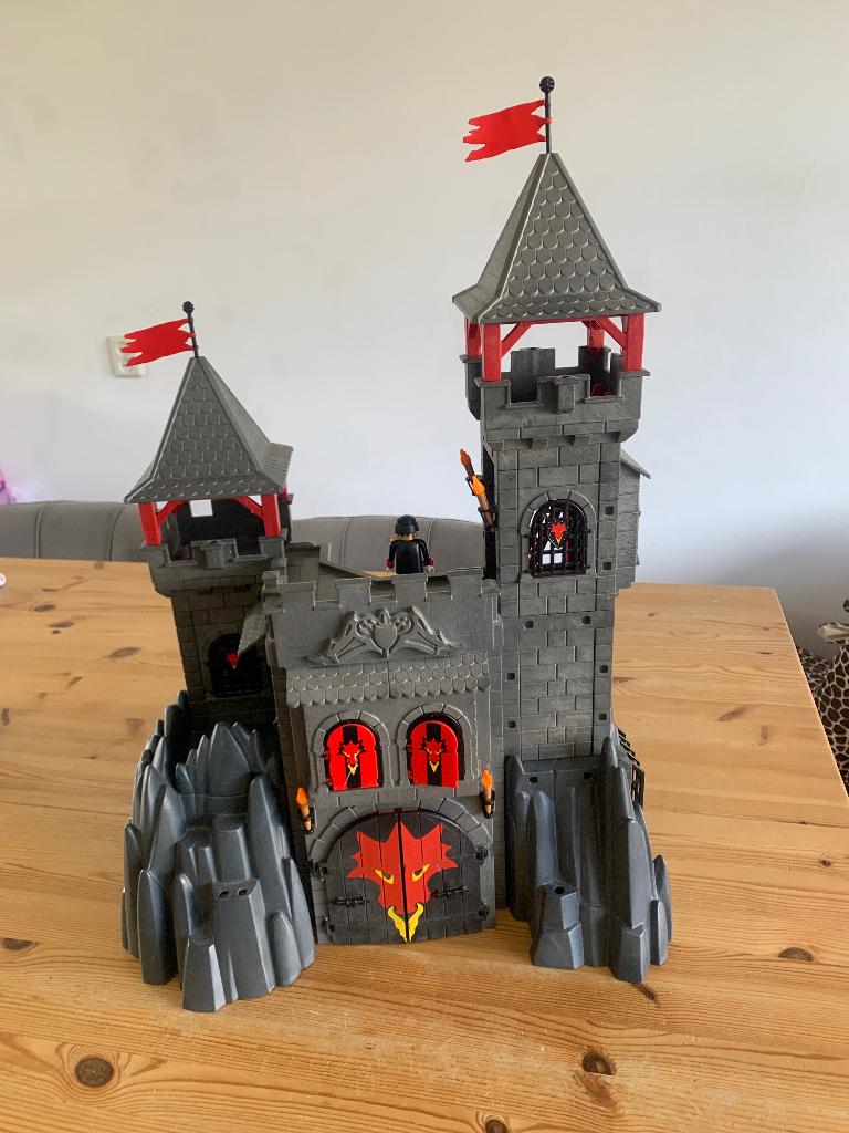 Playmobil kasteel drakenridder, Ophalen of Verzenden, Gebruikt, Los playmobil