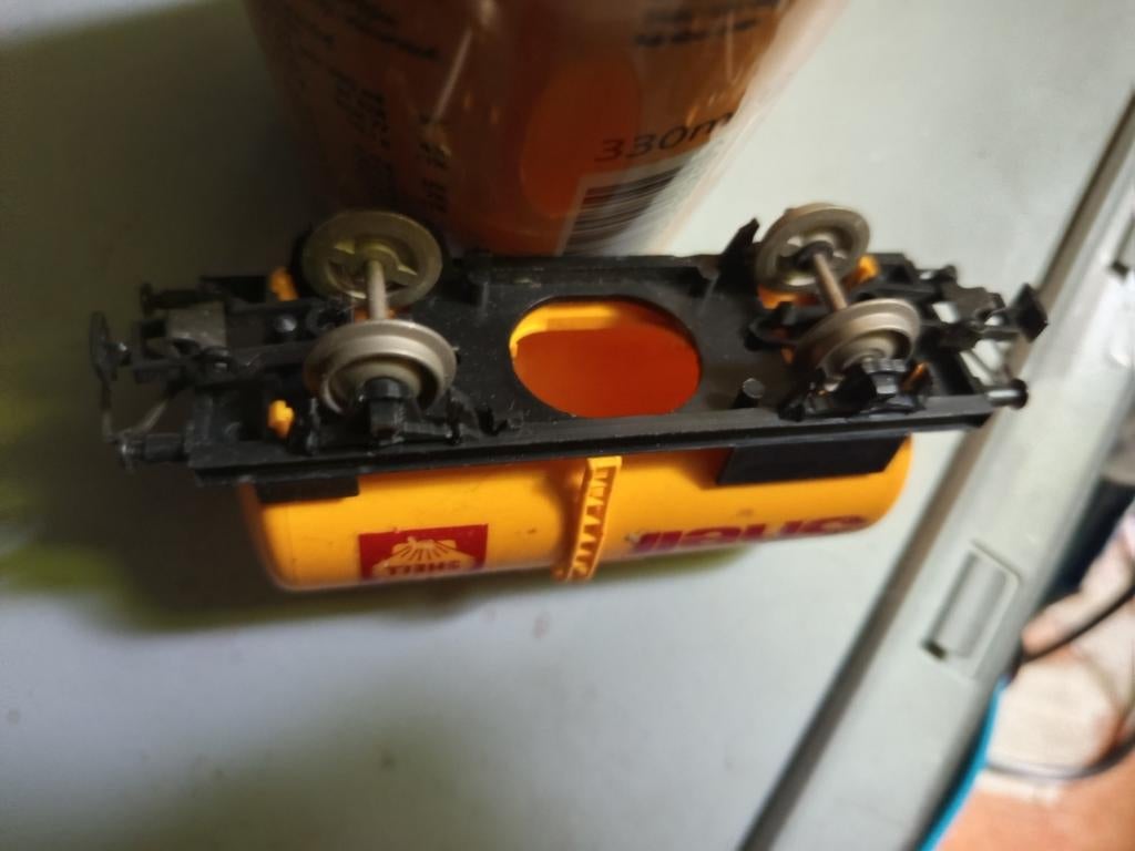 Jouef ketelwagon shell, Gebruikt, Gelijkstroom, Jouef, Wagon