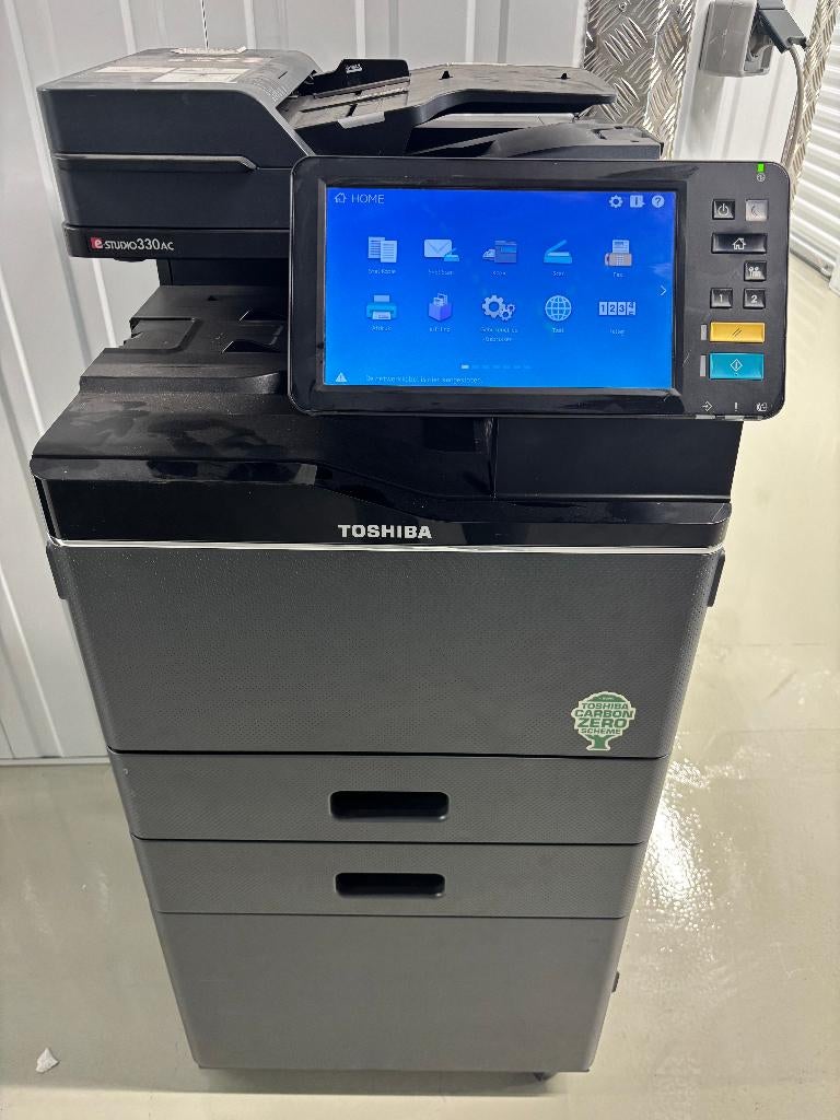 Toshiba e-STUDIO 330AC A3 kleurenprinter/scanner – getest, Computers en Software, Printers, Gebruikt, All-in-one, Laserprinter