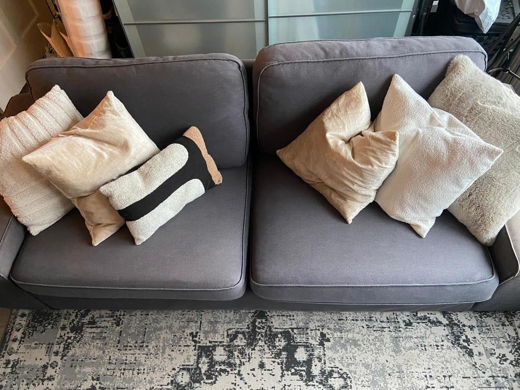 Bankhoes Kivik 3-zits Ikea, Gebruikt, Driepersoons, 75 tot 100 cm, Ophalen of Verzenden