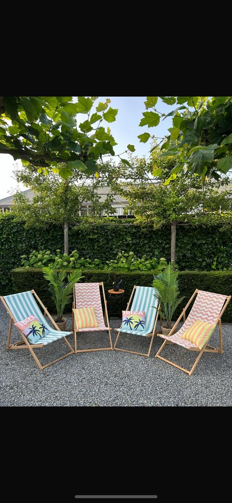 Strandstoelen te huur € 7,50 ibiza style hawaii decoratie, Ophalen, Overige