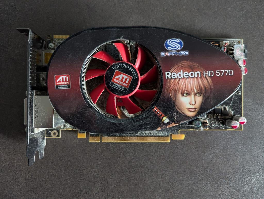 Sapphire Radeon HD 5770 Grafische Kaart, Computers en Software, Gebruikt, AMD, HDMI, Ophalen of Verzenden
