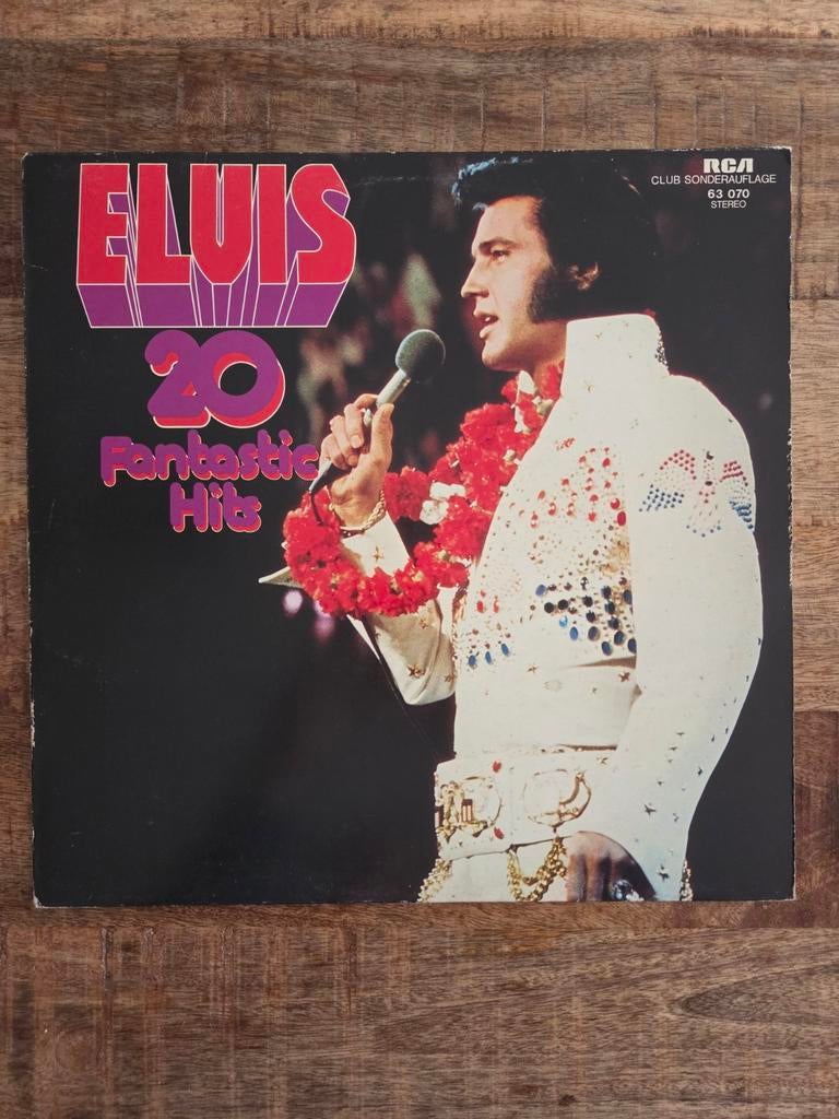 Lp Elvis Presley 20 fantastic hits, Ophalen of Verzenden