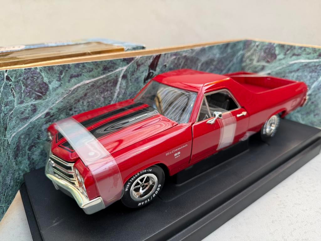 1/18 Ertl american muscle el camino ss 454 pick up, Hobby en Vrije tijd, Modelauto's | 1:18, Ophalen of Verzenden, Nieuw, Auto