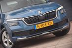 Skoda Kamiq 1.0 TSI Ambition TREKHAAK WEGKLAPBAAR/PARKEERSEN, Stof, Gebruikt, Blauw, 620 kg