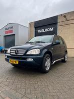 ML430 4MATIC AUT 2001, Lees omschrijving ivm klein mankement, Auto's, Automaat, Zwart, 272 pk, Vierwielaandrijving