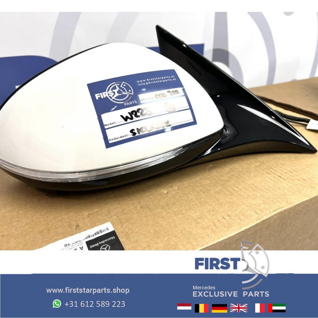 W223 S klasse AMG VOL OPTIE SPIEGEL RECHTS 360 CAMERA Merced, Auto-onderdelen, Spiegels, Gebruikt, -, Ophalen of Verzenden, -