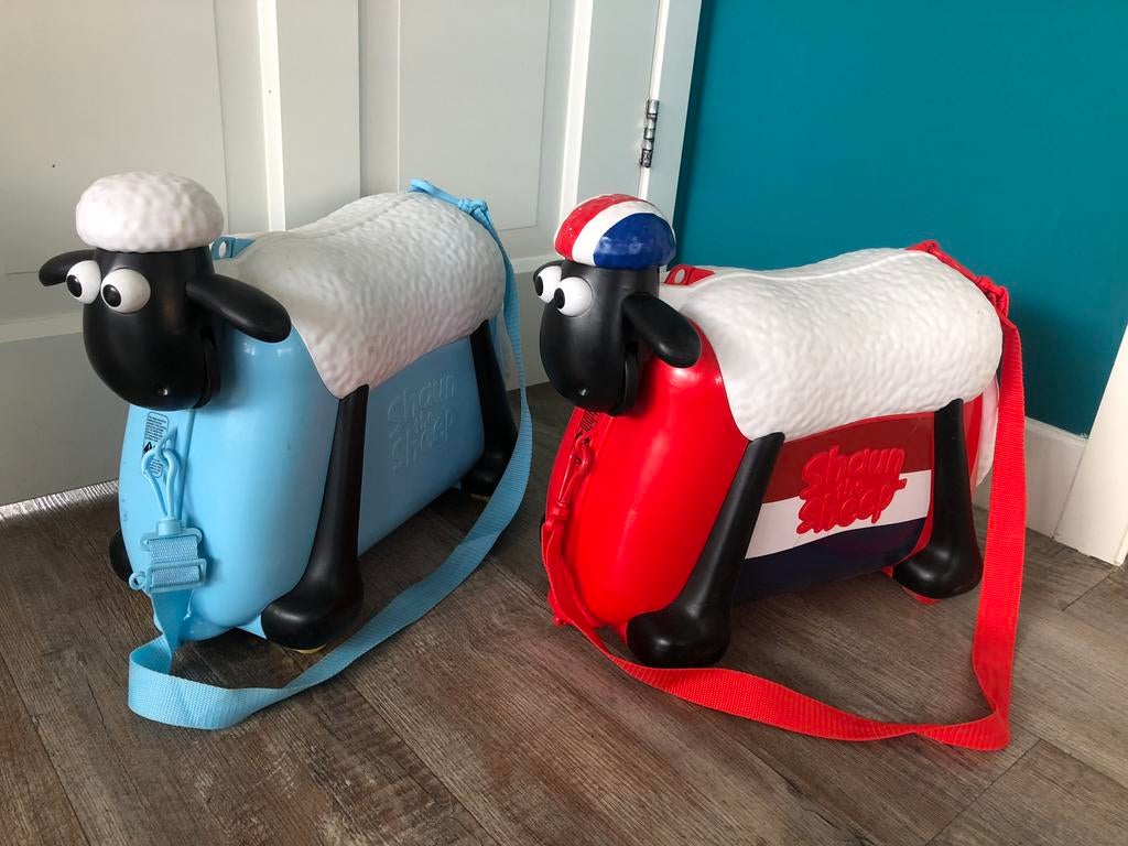 Shaun het schaap koffertjes, Fietsen en Brommers, Fietsen | Kinderfietsjes, Ophalen, Gebruikt, Minder dan 16 inch